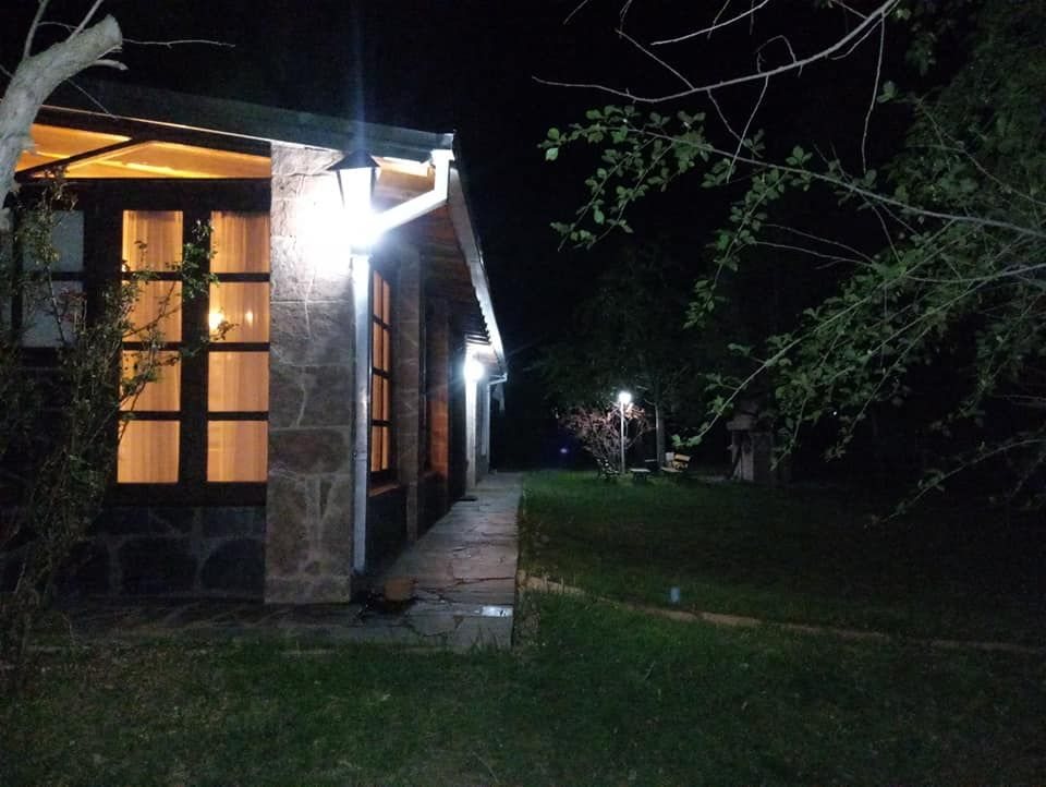 Casa al caer la tarde